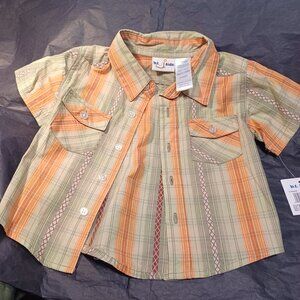 B.T. Kids Olive/Multi 2-pc set